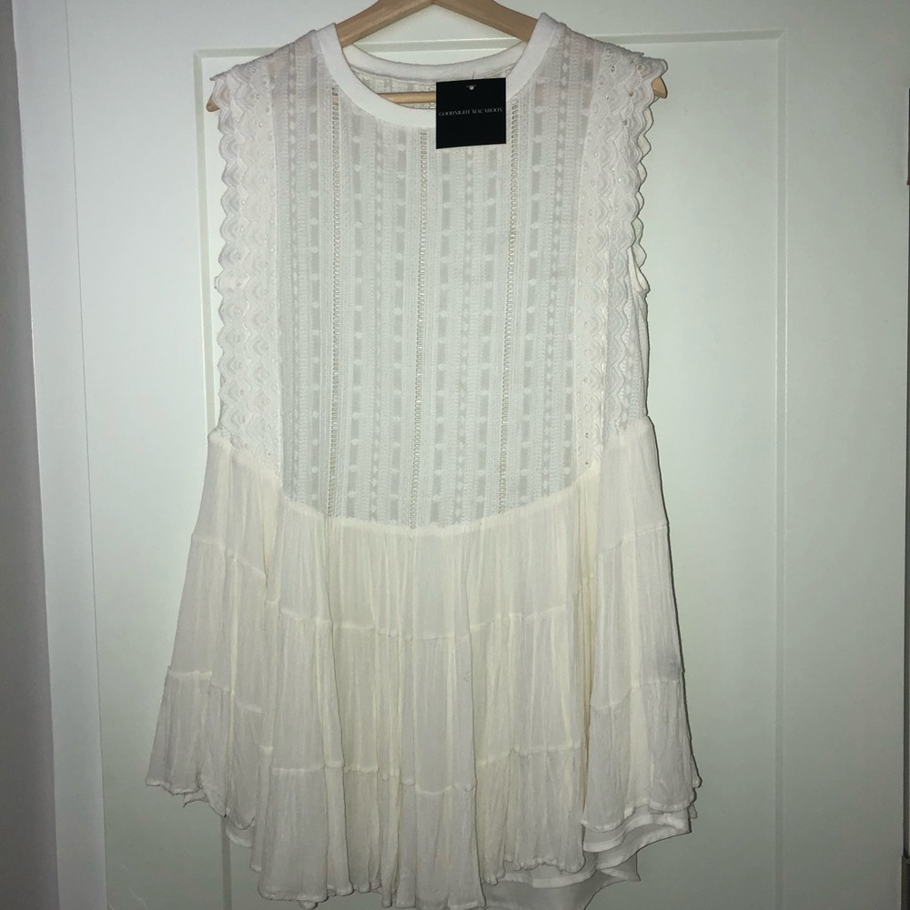 Cream Goodnight Macaroon Tunic